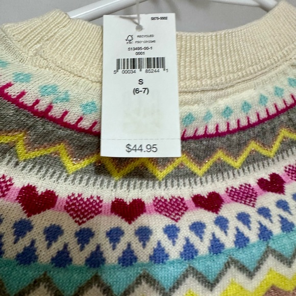 NWT GAP Kids Fair Isle Sweater - Picture 4 of 7